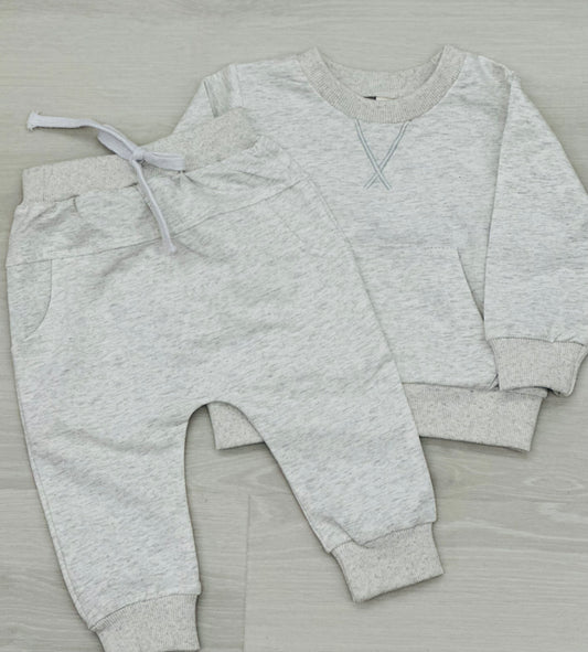 Athletic Grey Toddler Outfit