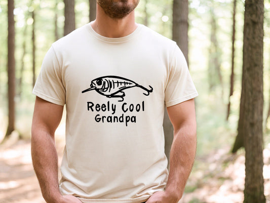 Reely Cool Grandpa Tee